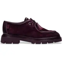 Hispanitas para mulher. HI265157 Sapatos de Pele Newyork bordô (36), Couro, 1 a 3cm, Nenhum, Casual, Grená