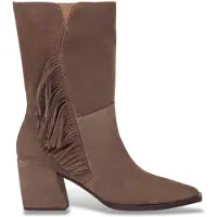 Wonders para mulher. M-6404 Botas de Couro Charme taupe (38), 3 a 5cm, Nenhum, Casual