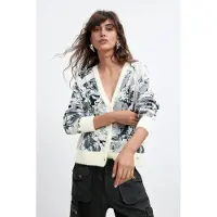 Desigual Casaco de malha 'M. C. Lacroix' mistura de cores / branco