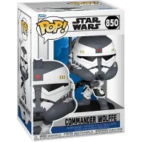 Funko POP! Figura Star Wars 2-commander Wolffe