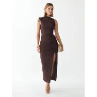 St MRLO Vestido 'TINA' castanho