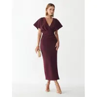 BWLDR Vestido 'ELIZA' bordeaux