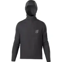 Compressport - Vestuário trail corrida - Tempest Waterproof Jacket M Black para Homem - Tamanho XL - Preto
