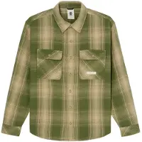 Element - Camisas - Hueco 2Pkt Midweight Shirt Bronze Green Aluminium para Homem - Aluminium - Tamanho S - Verde