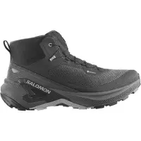 Salomon - Calçado caminhada homem - Genesis Mid GTX Black/Asphalt para Homem - Tamanho 43 1/3 - Cinzento