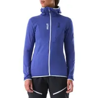 Millet - Vestuário caminhada mulher - Trilogy Icon Lightgrid Hoodie W Clematis Blue para Mulher - Tamanho L - Azul