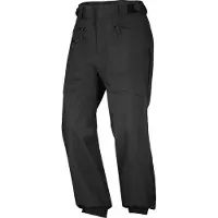 Salomon - Calças ski - Venom Pant Deep Black para Homem - Tamanho L - Preto