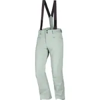 Salomon - Calças ski - Edge Pant M Wrought Iron para Homem - Tamanho L - Branco