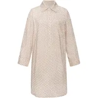 LASCANA Camisola de pijama bege / branco