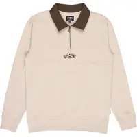Billabong - Sweats - Winton Half Zip Sweatshirt Oatmeal para Homem - Tamanho XL