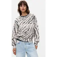 Desigual , Sweatshirt estampada Mickey, Mulher, AlgodÃO, Preto, S