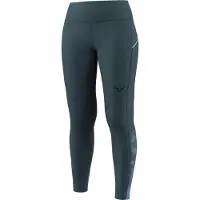 Dynafit - Vestuário trail corrida mulher - Trail Reflective Tights W Cinder para Mulher - Softshell - Tamanho L - Cinzento