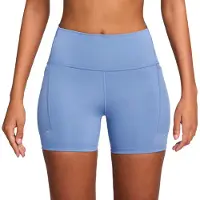 Nike Running - Vestuário trail corrida mulher - W Swift 4In Short Tight Aluminum Reflective Silver para Mulher - Tamanho M - Violeta