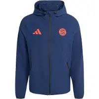 Adidas Casaco deportivo 'FC Bayern München Tiro' navy / laranja