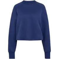 Adidas Sweatshirt de desporto 'Soft Lux' azul escuro
