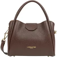 Lancaster Malas de tiracolo 'Lancaster Sac à main Aimantée S Ida Double Marron - In - Or Pâle' castanho
