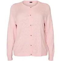 Zizzi Casaco de malha 'MELLA' rosa claro