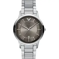 Emporio Armani Relógios analógicos cinzento / prata