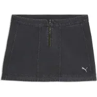 Puma Saias curtas FUTURE..ARCHIVE Washed Twill Skirt mulheres - Preto - EU S