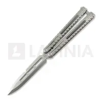 Maxace Balisong Obsidian Gray Titanium