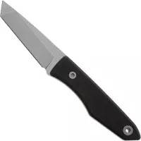 Big Idea Design USA Lookout TA-MA-BL-G10 Tanto Stonewashed Magnacut, Black G10, faca fixa, Mak Kelsay design