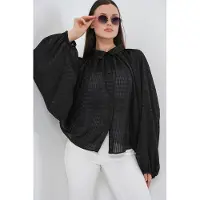 Big Dart Blusa preto
