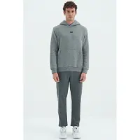 Tommy Life Calças de desporto 'Jogginghose' antracite