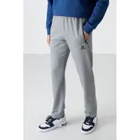Tommy Life Calças cinzento claro