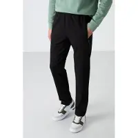 Tommy Life Calças de desporto 'Jogginghose' preto
