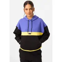 Tommy Life Fato de jogging amarelo limão / roxo / preto