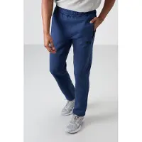Tommy Life Calças de desporto 'Jogginghose' azul escuro