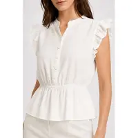 MixRay Blusa 'Blusen' offwhite