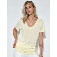 Busem Camisa amarelo claro