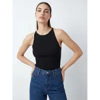 Big Dart Top 'Tanktops & Camis' preto