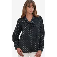 Big Dart Blusa preto / branco