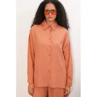 Big Dart Camisa 'Hemden' laranja pastel