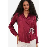 Big Dart Blusa borgonha