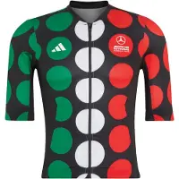 Adidas Camisola de futebol verde / vermelho / preto / branco