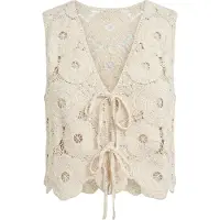 STUDIO SELECT Colete de malha 'Jascha' creme