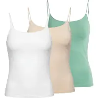 STUDIO SELECT Top 'Lena' bege / verde / branco