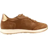 Wonders para mulher. A-4811_941_2404 Sapatilhas de Pele Towanda 11 Marrom (37), Plano, Serraje, Cordão, Casual