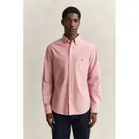 Gant para homem. 3000200 Camisa Oxford clássica Regular Fit vermelho (XL), Casual, Algodão, Clássico, Manga comprida