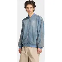 Adidas casacos de ganga SST ADICOLOR DENIM TRACKTOP homens - Azul - EU M