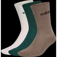 Adidas Meias de desporto 'LINEAR CREW SOCKS CUSHIONED SOCKS 6 PAIR' marfim