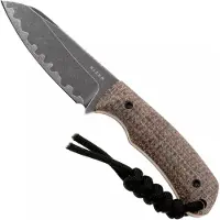 Kizer Cutlery Faca Field Mouse 3-Layer Composite, GID Canvas Micarta