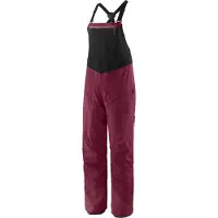 Patagonia - Calças ski mulher - W's Snowdrifter Bibs Berry Fig para Mulher - Tamanho M - Violeta