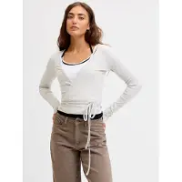 JJXX Casaco de malha 'JXNOELLE' acinzentado