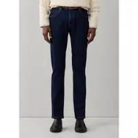 Hackett London para homem. HM2100182 Jeans Powerflex Rinse Wsh marinho (32/30), Azul, Casual, Algodão, Denim