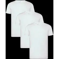 Tommy Hilfiger Camiseta Interior De Manga Curta Com Decote Em V Um0um03929 3 Unidades