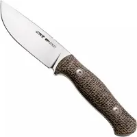 Viper GMR VT4070MIN Satin Hybrid Cryo, Natural Jute Micarta, faca fixa, Fabrizio Silvestrelli design